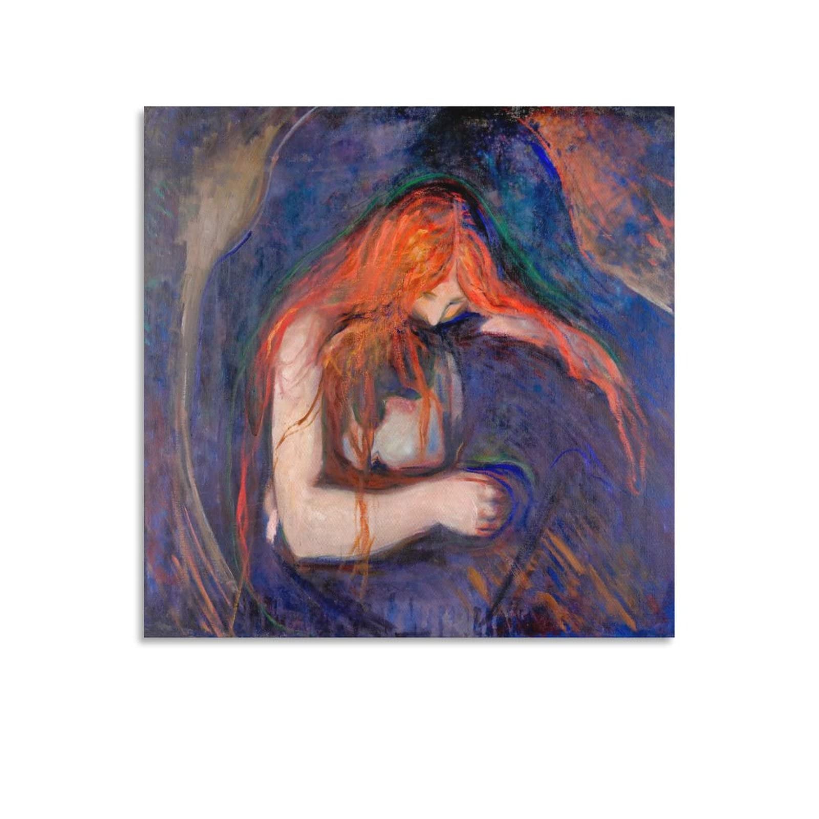 EDVARD MUNCH、エドヴァルド・ムンク、【Vampyr】 Amazon.co.jp: ポスターEdvard Munchエドヴァルド・ムンク